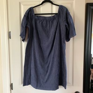 Madewell Off the Shoulder Dress